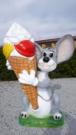 Figūra reklāmai pele ar saldējumu B366