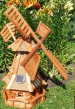 Vēja dzirnava + solar lampa LGPS1